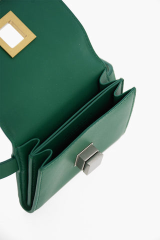 Portacarte FRENCH in Pelle con Tracolla Removibile