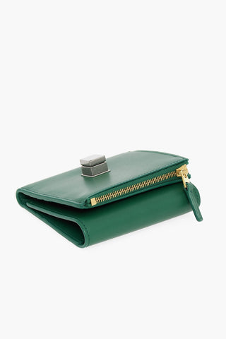 Leather Trifold Wallet with Purse