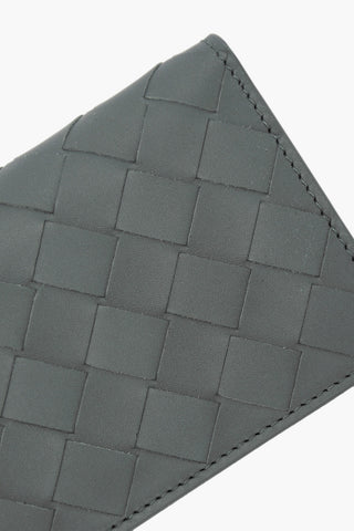 Woven Leather CONTINENTAL Long Wallet