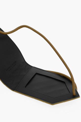 Woven Leather Tag Luggage
