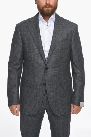 Wool Tweed ACADEMY Suit with Flap Pockets