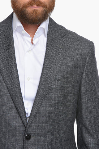 Wool Tweed ACADEMY Suit with Flap Pockets