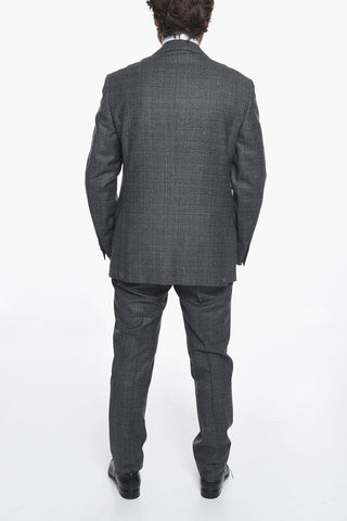 Wool Tweed ACADEMY Suit with Flap Pockets