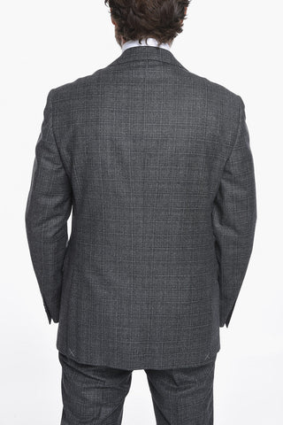 Abito ACADEMY in Tweed di Lana con Tasche ad Aletta