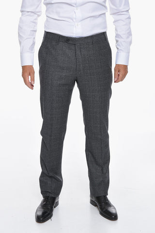 Wool Tweed ACADEMY Suit with Flap Pockets