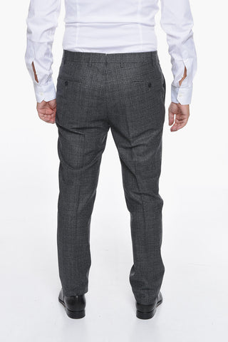 Wool Tweed ACADEMY Suit with Flap Pockets