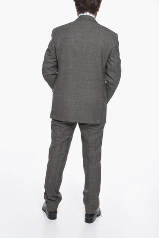 District Check ACADEMY Virgin Wool Suit