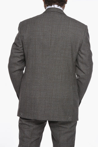 District Check ACADEMY Virgin Wool Suit
