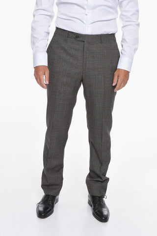 District Check ACADEMY Virgin Wool Suit