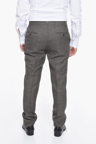 District Check ACADEMY Virgin Wool Suit