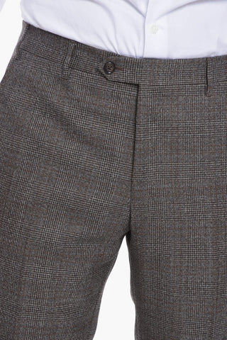 District Check ACADEMY Virgin Wool Suit