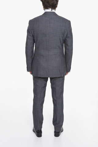 Silk Blend ACADEMY Suit with Flap Pockets