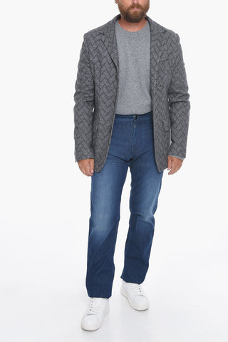 Unlined PAISLEY Blazer with Patter