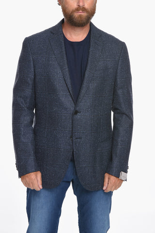 Cashmere-blend ACADEMY Unlined Blazer with Notched Lapel