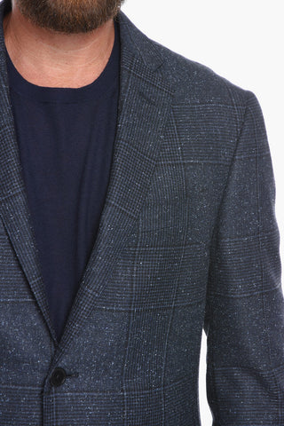 Cashmere-blend ACADEMY Unlined Blazer with Notched Lapel