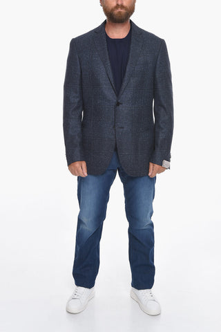 Cashmere-blend ACADEMY Unlined Blazer with Notched Lapel