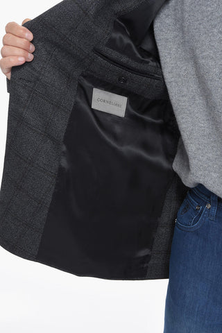 Virgin-wool GATE Double-breasted Blazer with Peak Lapel