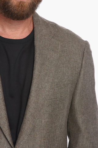 Patch Pocketed GATE Cashmere Blazer