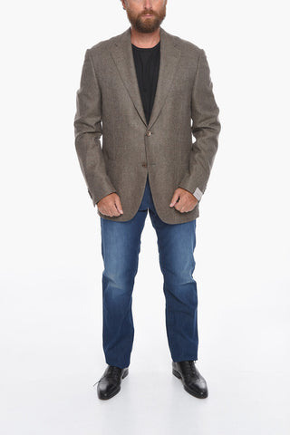Patch Pocketed GATE Cashmere Blazer