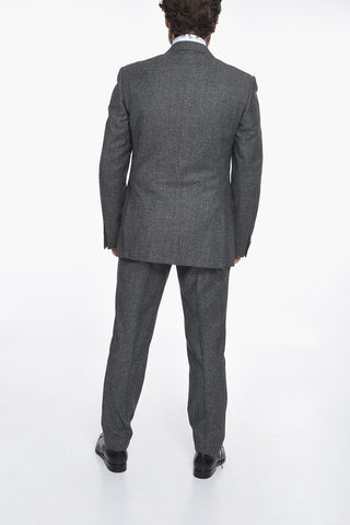 Peak Lapel ACADEMY Wool and Silk Suit