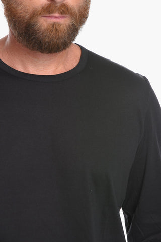 Crew Neck OPACUM Silk T-Shirt