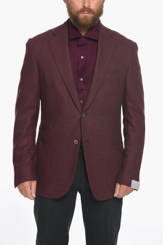Blazer Sfoderato LEADER SOFT in Misto Lana con Revers Classico