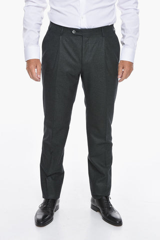 Virgin-wool GATE Single-breasted Suit with Notch Lapel