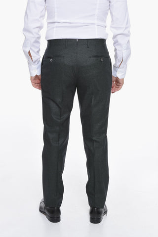 Virgin-wool GATE Single-breasted Suit with Notch Lapel