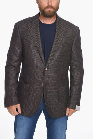 Houndstooth LEADER SOFT Cashmere Blend Blazer