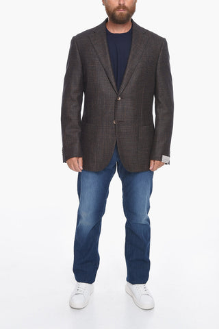 Houndstooth LEADER SOFT Cashmere Blend Blazer