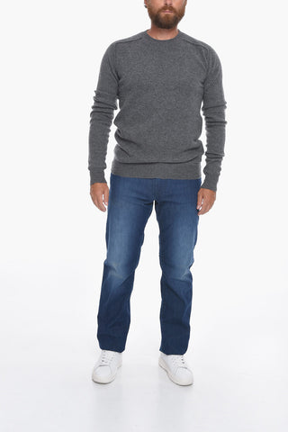 Maglia Girocollo in Puro Cashmere