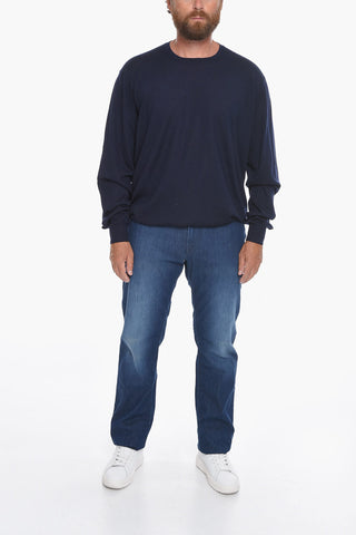 Crew Neck Pure Cashmere Sweater