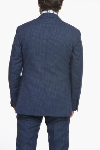Abito 2 Bottoni ACADEMY con Motivo Gingham