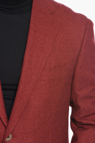 Cashmere-blend LEADER SOFT Single-breasted Blazer with Notch Lapel