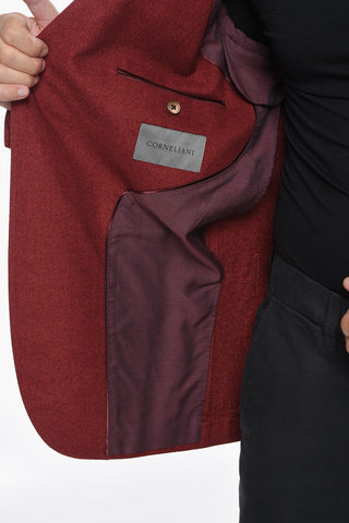 Cashmere-blend LEADER SOFT Single-breasted Blazer with Notch Lapel