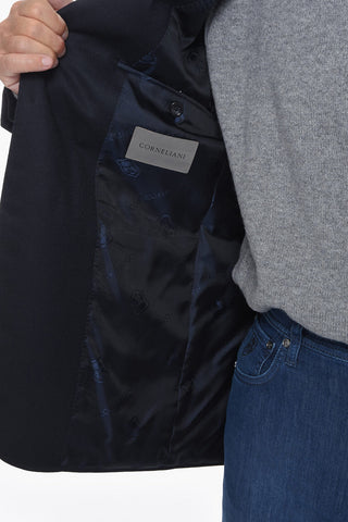 Blazer ACADEMY in Lana Vergine con Rever Classico