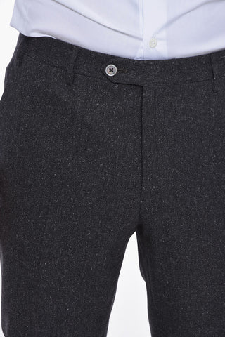 Wool-and-Silk Suit ACADEMY SOFT with Flap Pockets