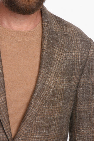 Unlined LEADER SOFT Linen Blend Blazer