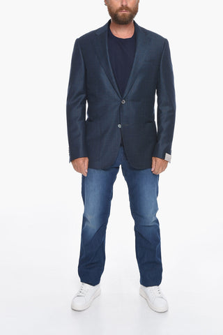 LEADER SOFT Blazer with Check Pattern