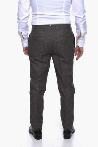District Check GATE Virgin Wool Blend Suit