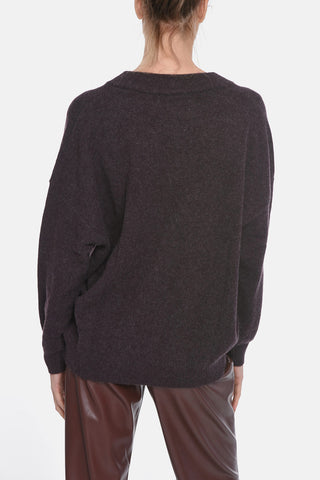 V Neck AMARISTA Wool Pullover