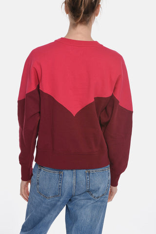 ETOILE Crewneck HOUSTON Sweatshirt with Flocked Logo