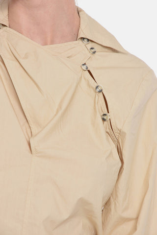 Camicia CELOU Destrutturata in Popeline di Cotone