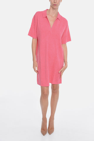 Polo Neck AMARIS Wool Tee Dress