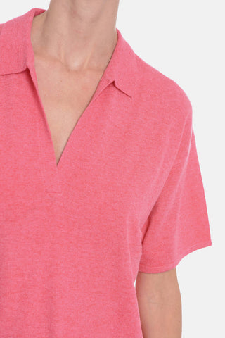 Polo Neck AMARIS Wool Tee Dress