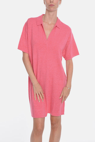 Polo Neck AMARIS Wool Tee Dress