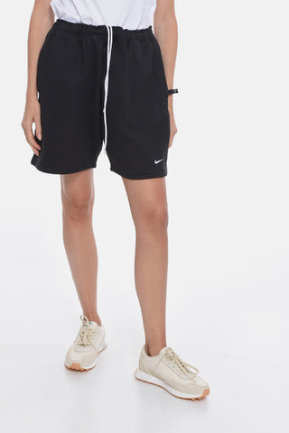 Fleeced Cotton UNISEX Shorts with Drawstring Waist