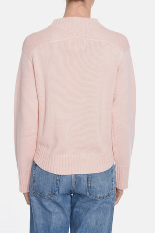Cashmere-blend Crewneck Sweater