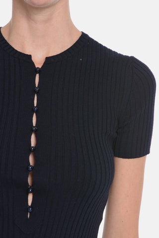 Cashmere-blend Ribbed Cardigan 