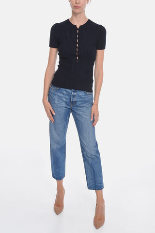 Cashmere-blend Ribbed Cardigan 